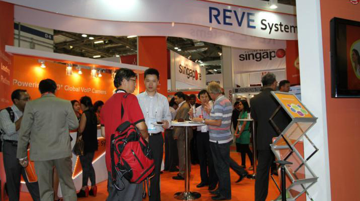 REVE Systems participated in CommunicAsia 2012, one of the largest communications and information technology event of Asia. Here, REVE Systems showcased Mobile VoIP comprising of iTel Mobile Dialer Express, iTel Call Through Dialer and softswitch and billing solutions.