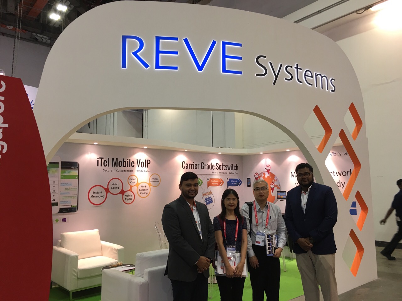 REVE SYSTEMS AT CommunicAsia 2016, Singapore 31 May-3 June, Stand# BB3-07