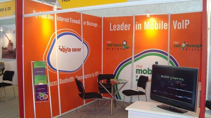 EVE Systems at India Telecom 2009, New Delhi, India