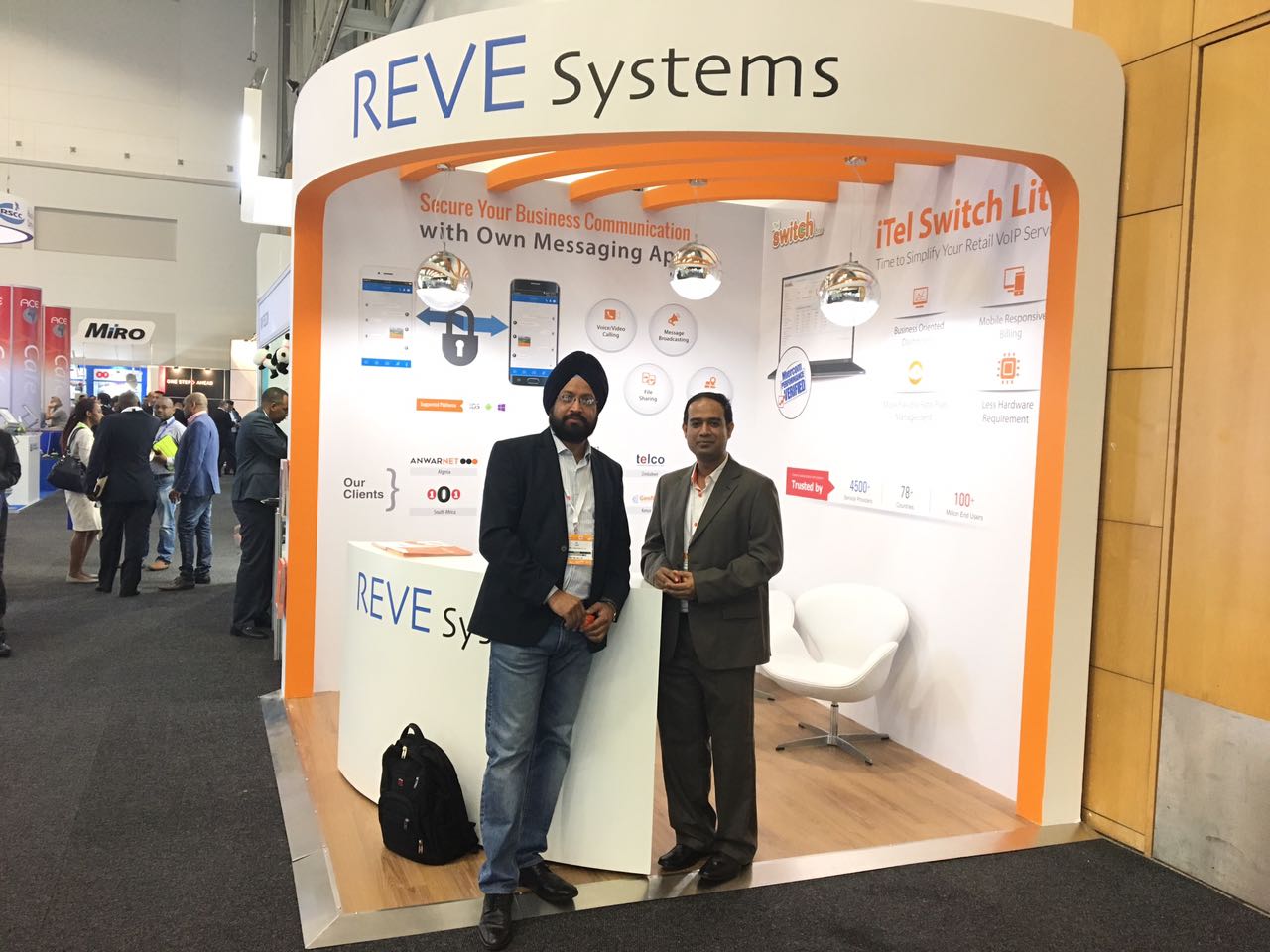 REVE SYSTEMS AT AfricaCom 2016, Cape Town