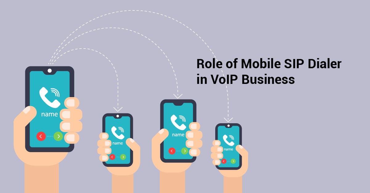 Role of Mobile SIP Dialer