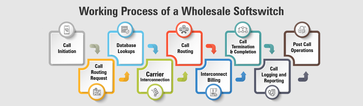 working of wholesale softswitch