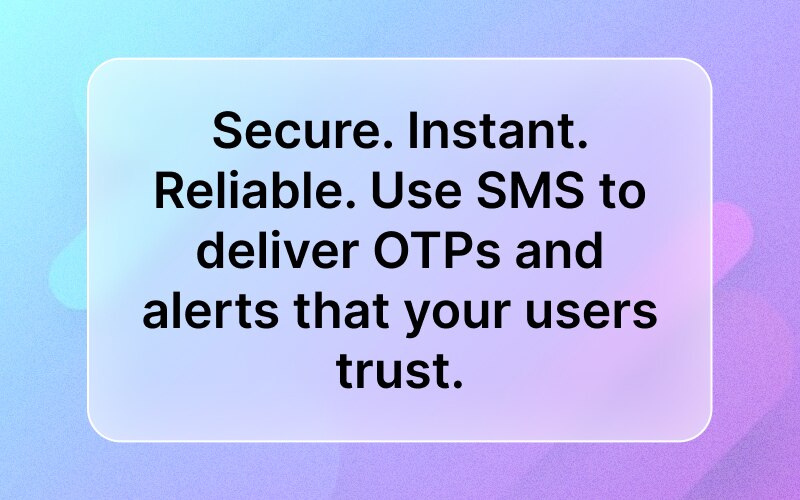 SMS in Finance