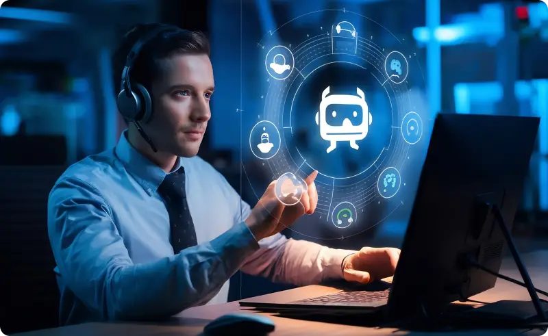 AI chatbot and agent