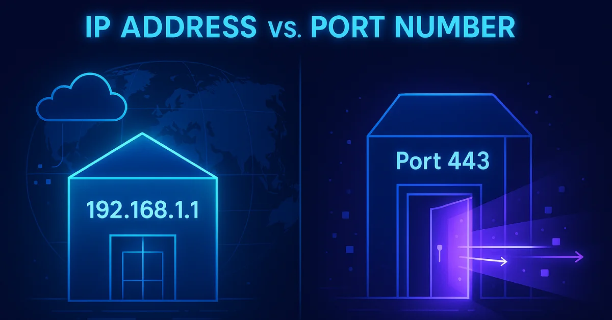 IP Address Vs. Port Number