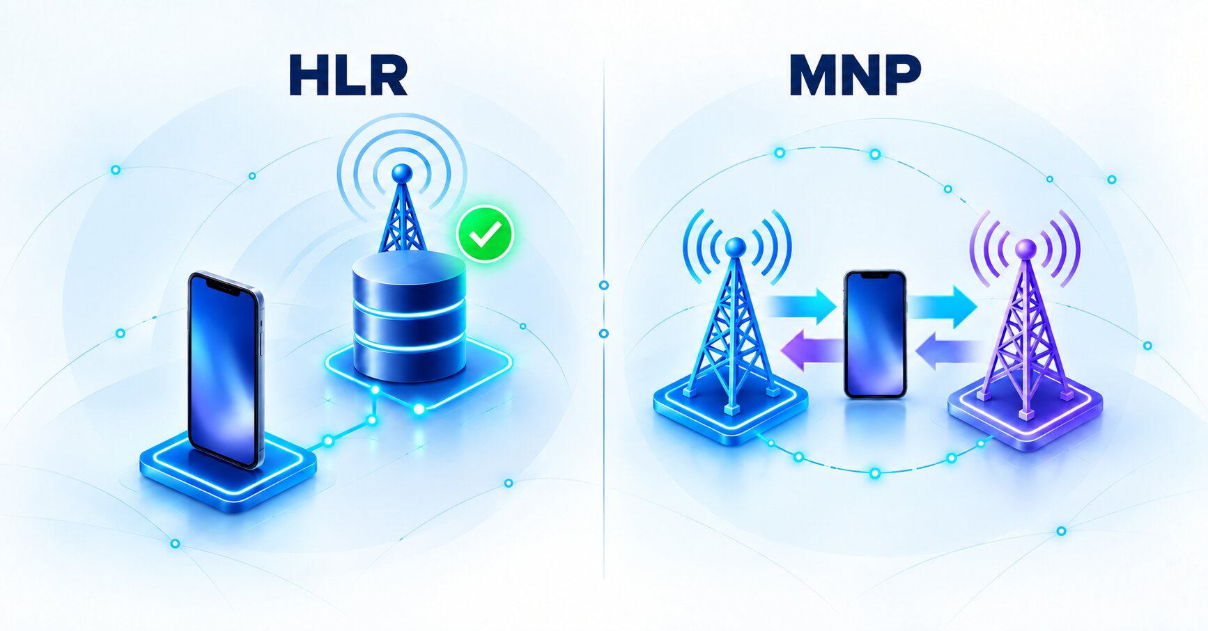 HLR Lookup vs MNP Lookup: How They Impact SMS Routing