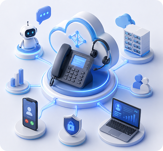 Cloud PABX & Contact Center Solution