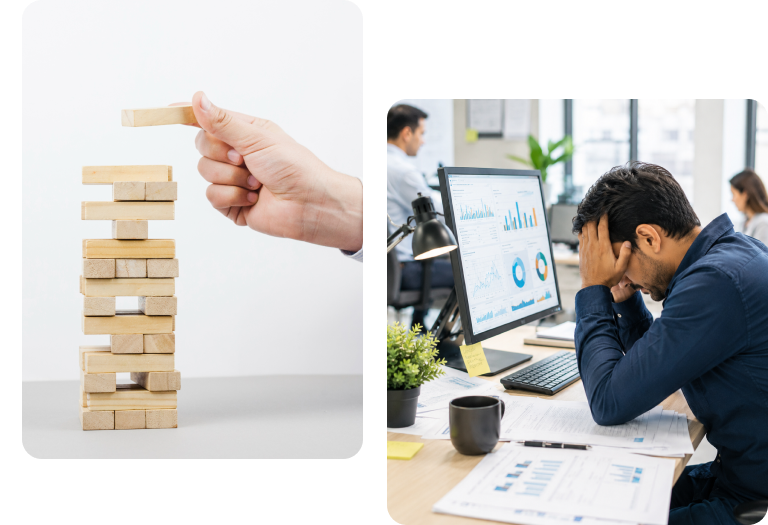 Business challenges and operational pressure