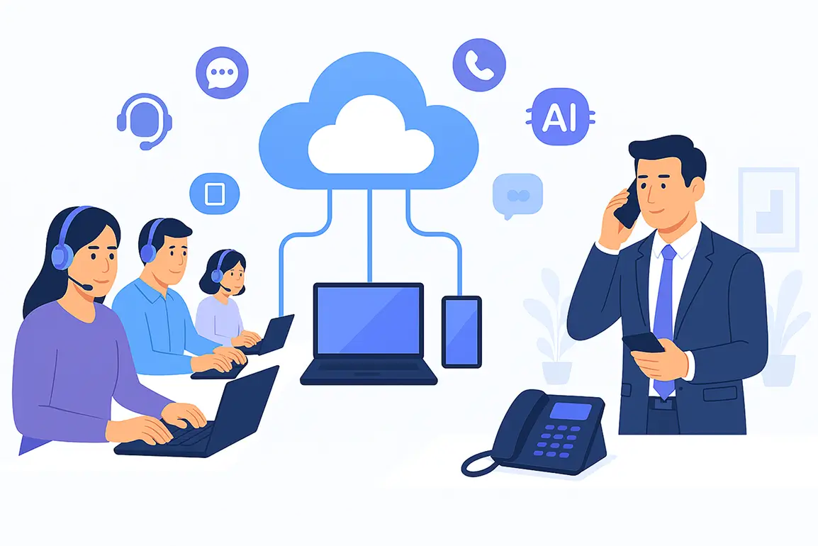 AI-Enhanced Voice, Video & Messaging App