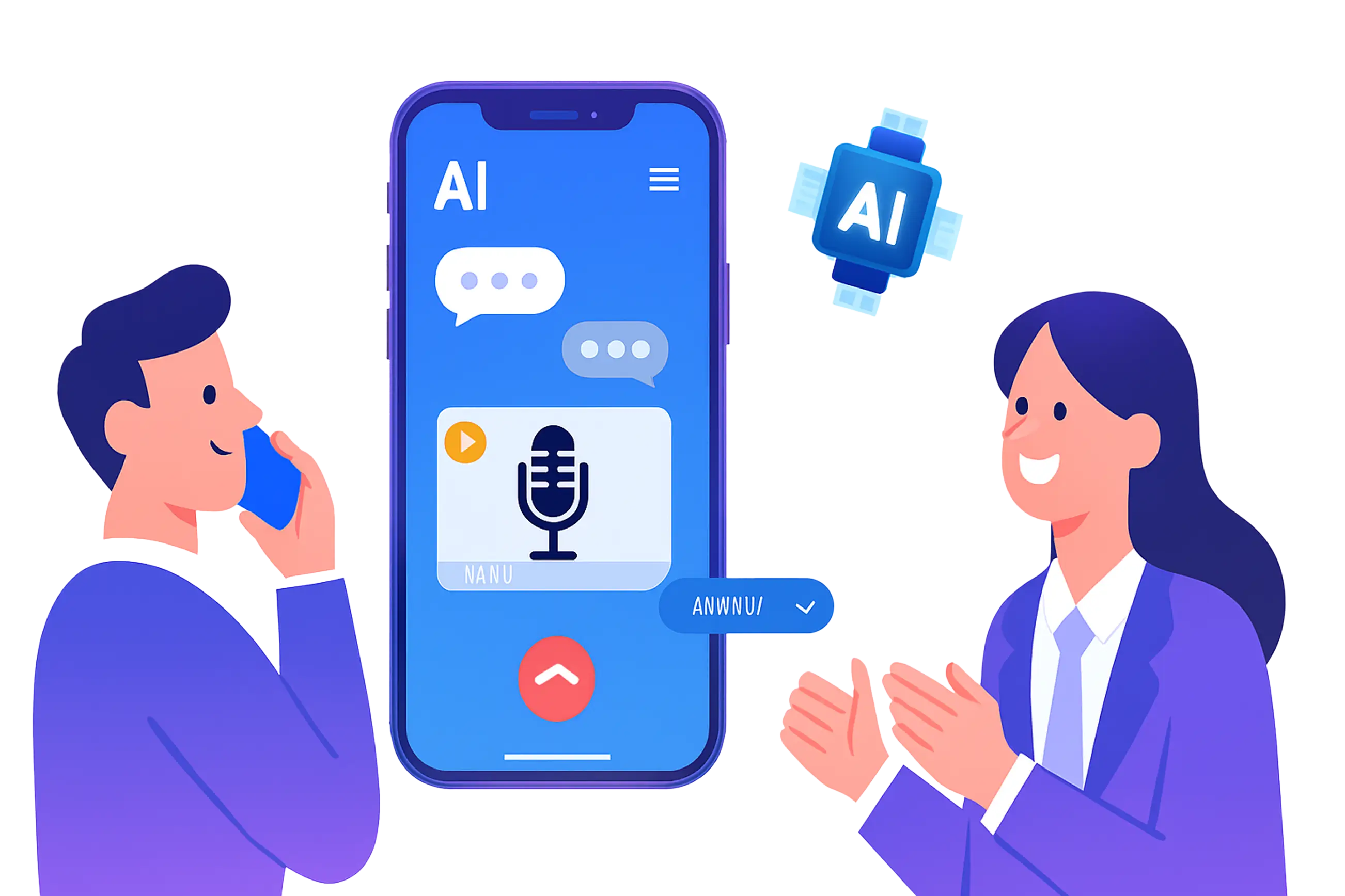 Voice Video Messaging App